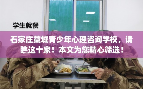 石家庄藁城青少年心理咨询学校,请瞧这十家!本文为您精心筛选! 石家庄藁城青少年心理咨询学校,请瞧这十家!本文为您精心筛选!