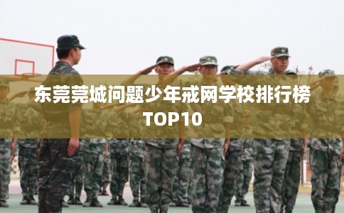 东莞莞城问题少年戒网学校排行榜TOP10
