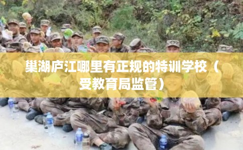 巢湖庐江哪里有正规的特训学校（受教育局监管）