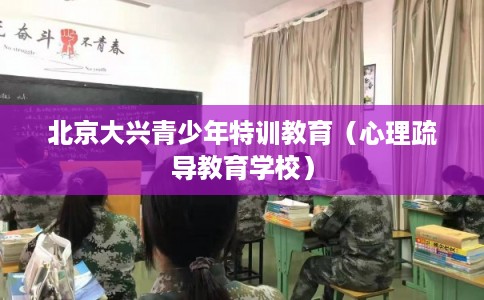 北京大兴青少年特训教育（心理疏导教育学校）