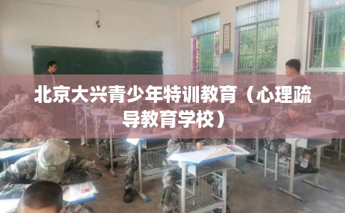 北京大兴青少年特训教育（心理疏导教育学校）