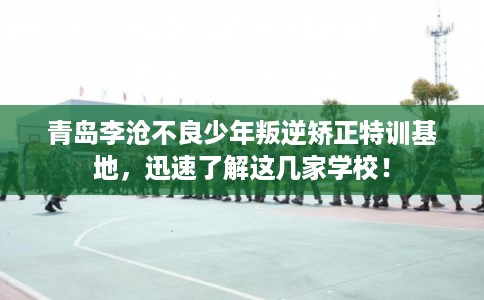 青岛李沧不良少年叛逆矫正特训基地，迅速了解这几家学校！