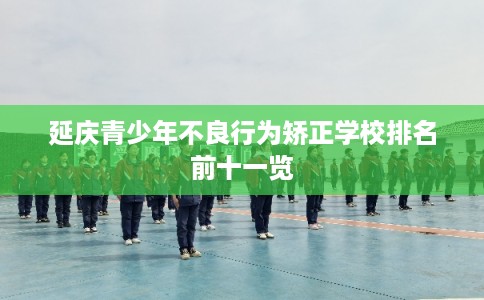 延庆青少年不良行为矫正学校排名前十一览