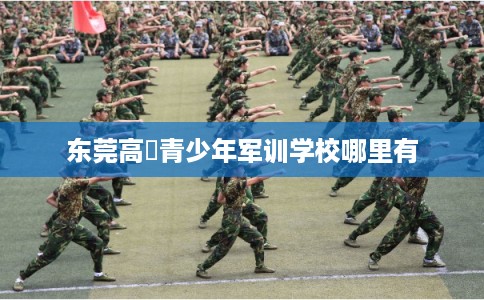 东莞高埗青少年军训学校哪里有