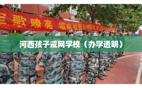 河西孩子戒网学校（办学透明）