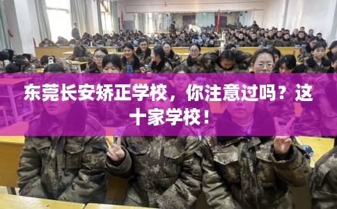 东莞长安矫正学校，你注意过吗？这十家学校！