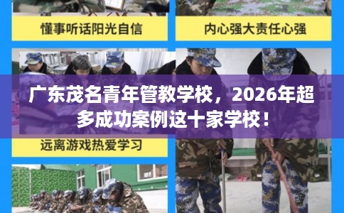 广东茂名青年管教学校，2026年超多成功案例这十家学校！