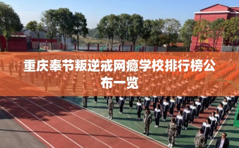 重庆奉节叛逆戒网瘾学校排行榜公布一览 重庆奉节叛逆戒网瘾学校排行榜公布一览