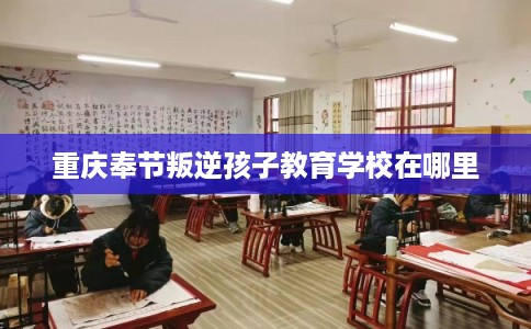 重庆奉节叛逆孩子教育学校在哪里