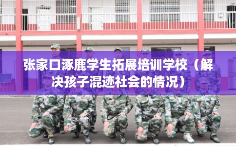张家口涿鹿学生拓展培训学校(解决孩子混迹社会的情况) 张家口涿鹿学生拓展培训学校(解决孩子混迹社会的情况)