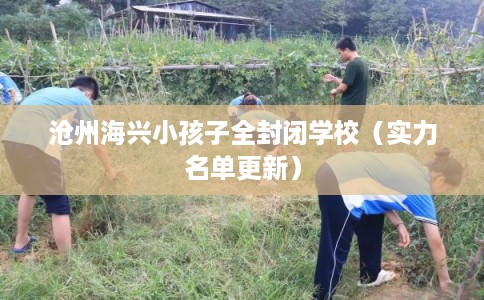 沧州海兴小孩子全封闭学校（实力名单更新）