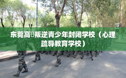 东莞高埗叛逆青少年封闭学校（心理疏导教育学校）