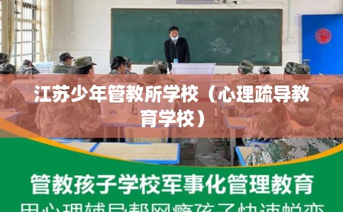 江苏少年管教所学校（心理疏导教育学校）