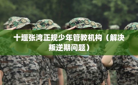 十堰张湾正规少年管教机构（解决叛逆期问题）