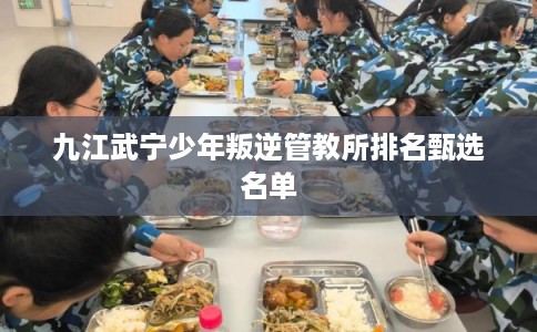 九江武宁少年叛逆管教所排名甄选名单