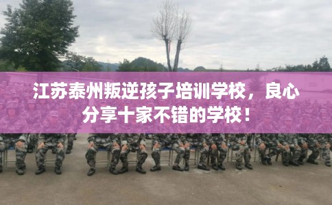 江苏泰州叛逆孩子培训学校,良心分享十家不错的学校! 江苏泰州叛逆孩子培训学校,良心分享十家不错的学校!