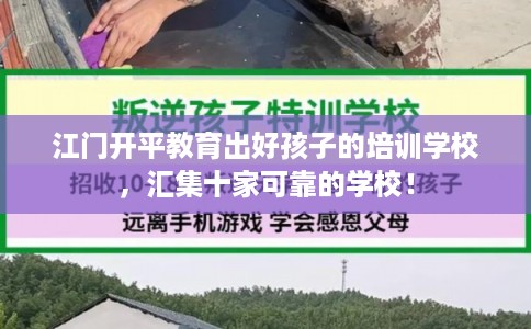 江门开平教育出好孩子的培训学校，汇集十家可靠的学校！