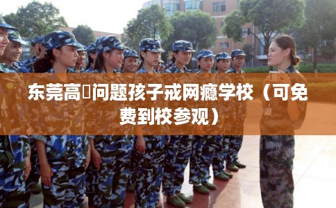 东莞高埗问题孩子戒网瘾学校（可免费到校参观）