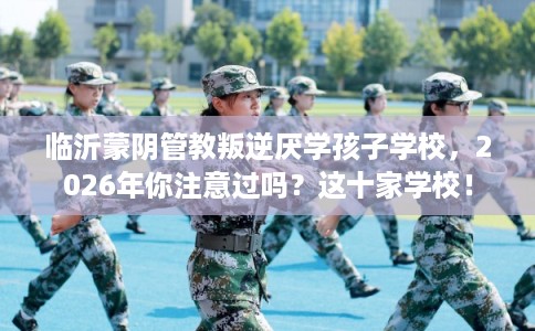 临沂蒙阴管教叛逆厌学孩子学校，2026年你注意过吗？这十家学校！