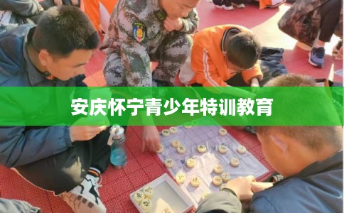 安庆怀宁青少年特训教育