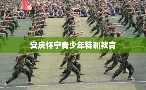 安庆怀宁青少年特训教育