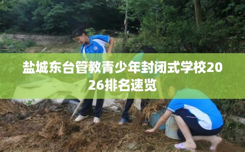 盐城东台管教青少年封闭式学校2026排名速览 盐城东台管教青少年封闭式学校2026排名速览
