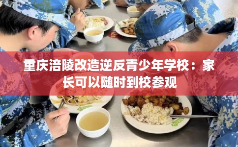 重庆涪陵改造逆反青少年学校：家长可以随时到校参观