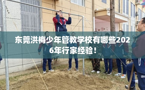 东莞洪梅少年管教学校有哪些2026年行家经验！