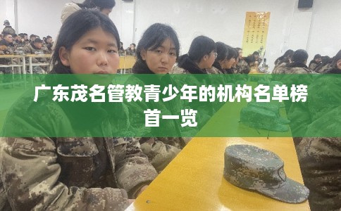 广东茂名管教青少年的机构名单榜首一览