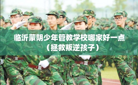 临沂蒙阴少年管教学校哪家好一点（拯救叛逆孩子）