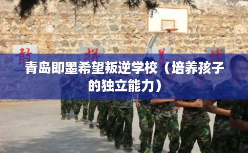青岛即墨希望叛逆学校（培养孩子的独立能力）