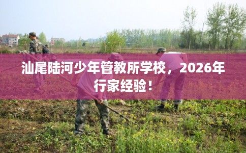 汕尾陆河少年管教所学校，2026年行家经验！