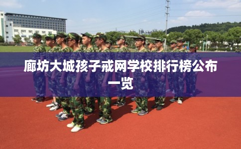 廊坊大城孩子戒网学校排行榜公布一览