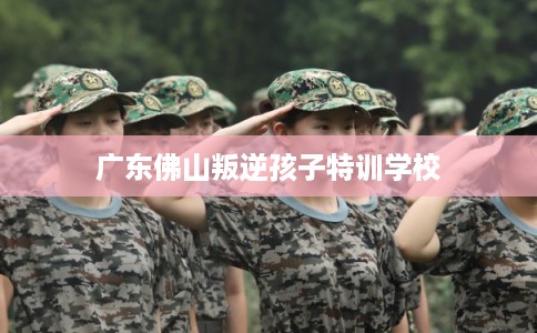广东佛山叛逆孩子特训学校