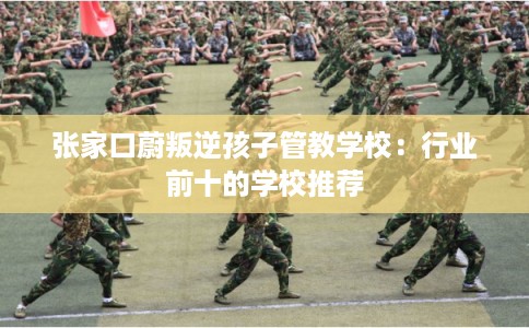 张家口蔚叛逆孩子管教学校：行业前十的学校推荐