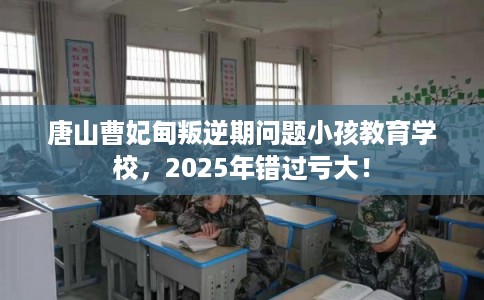 唐山曹妃甸叛逆期问题小孩教育学校，2025年错过亏大！
