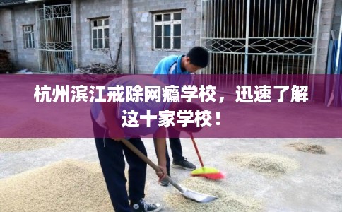 杭州滨江戒除网瘾学校，迅速了解这十家学校！