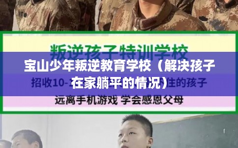 宝山少年叛逆教育学校（解决孩子在家躺平的情况）