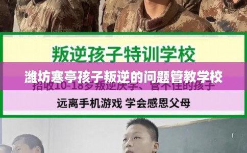 潍坊寒亭孩子叛逆的问题管教学校