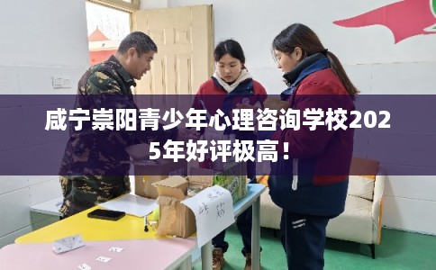 咸宁崇阳青少年心理咨询学校2025年好评极高！