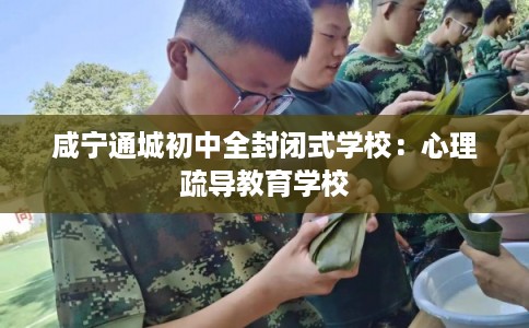 咸宁通城初中全封闭式学校：心理疏导教育学校
