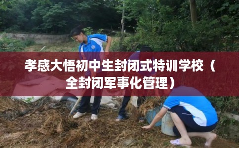 孝感大悟初中生封闭式特训学校（全封闭军事化管理）