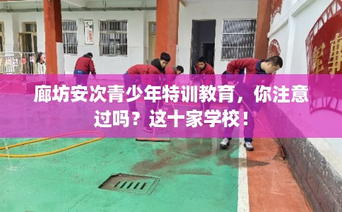 廊坊安次青少年特训教育，你注意过吗？这十家学校！