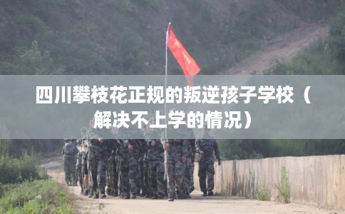 四川攀枝花正规的叛逆孩子学校（解决不上学的情况）