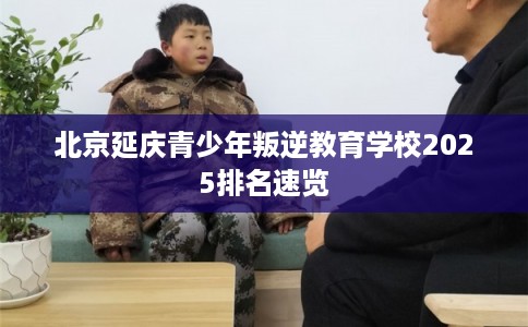北京延庆青少年叛逆教育学校2025排名速览