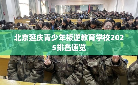 北京延庆青少年叛逆教育学校2025排名速览