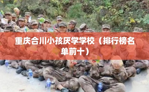 重庆合川小孩厌学学校(排行榜名单前十) 重庆合川小孩厌学学校(排行榜名单前十)