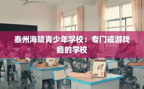 泰州海陵青少年学校：专门戒游戏瘾的学校