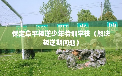 保定阜平叛逆少年特训学校（解决叛逆期问题）