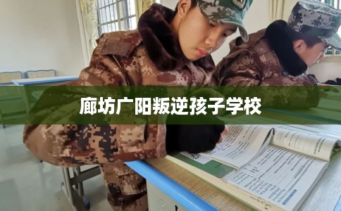 廊坊广阳叛逆孩子学校